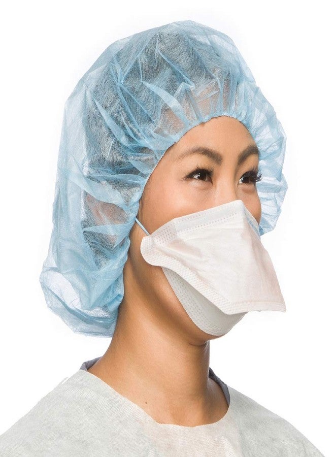 هاليارد قناع تنفس وقناع جراحي مزود بفلتر جسيمات N95 معتمد من HALYARD FLUIDSHIELD NIOSH، رقم 46767 (علبة من 35 قطعة) - Image 2